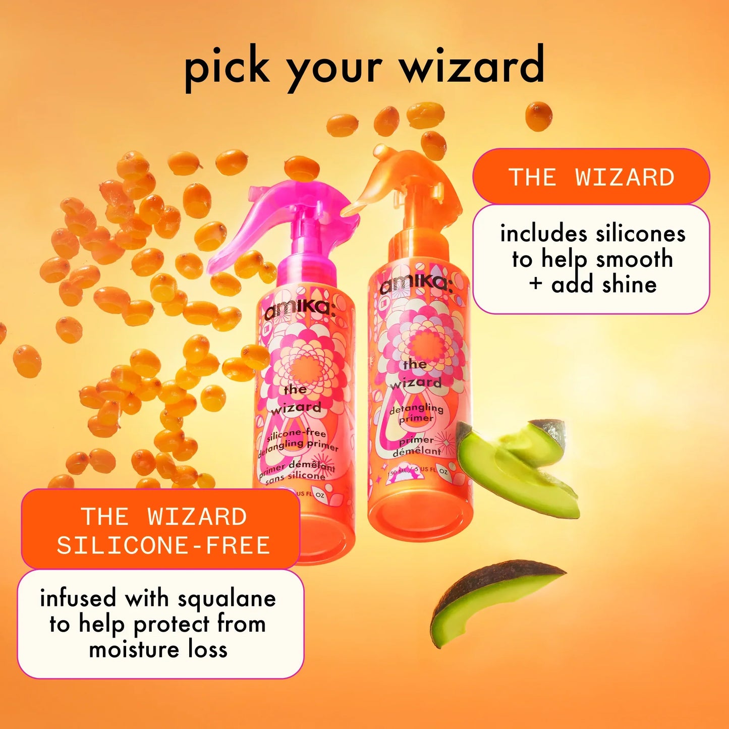 AMIKA The Wizard Detangling Primer benefits