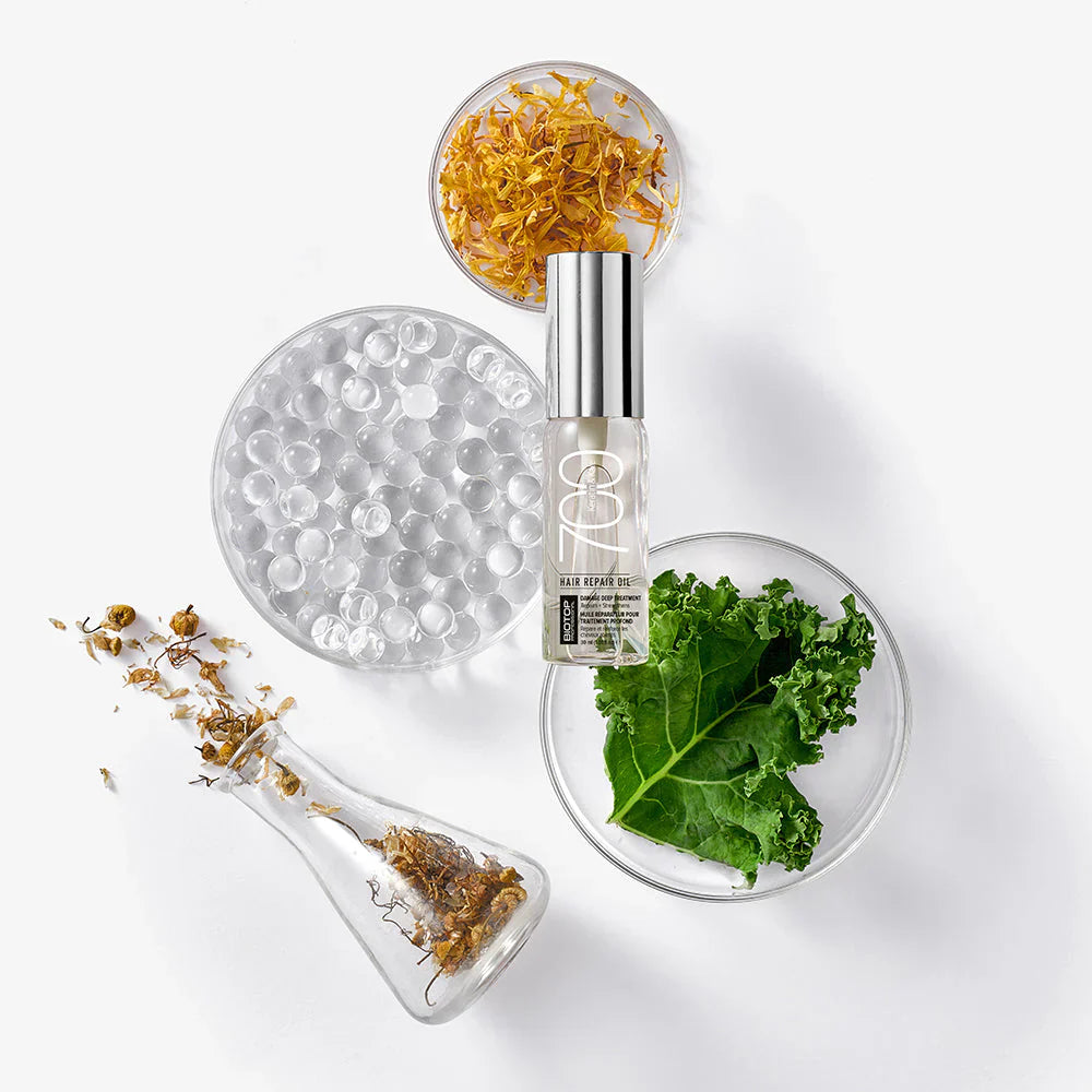 BIOTOP 700 Keratin Hair Repair Oil key ingredients