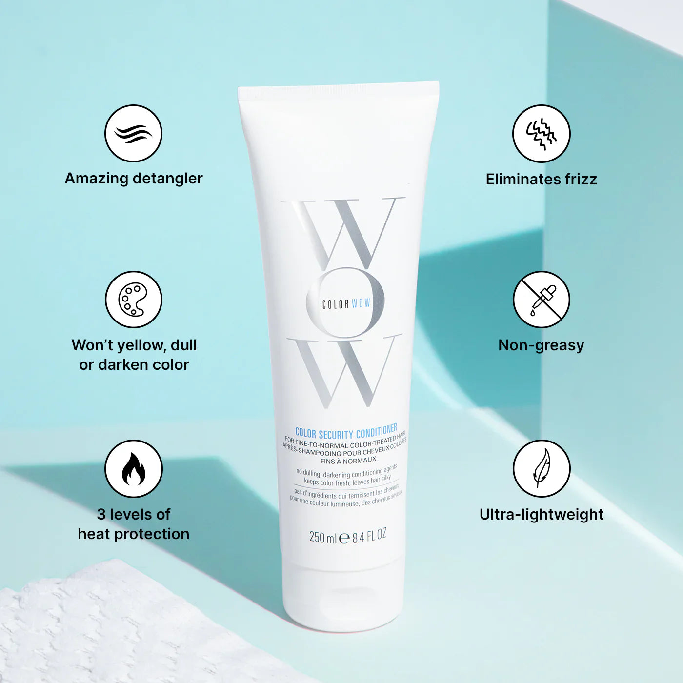 COLOR WOW Color Security Conditioner Fine-To-Normal benefits