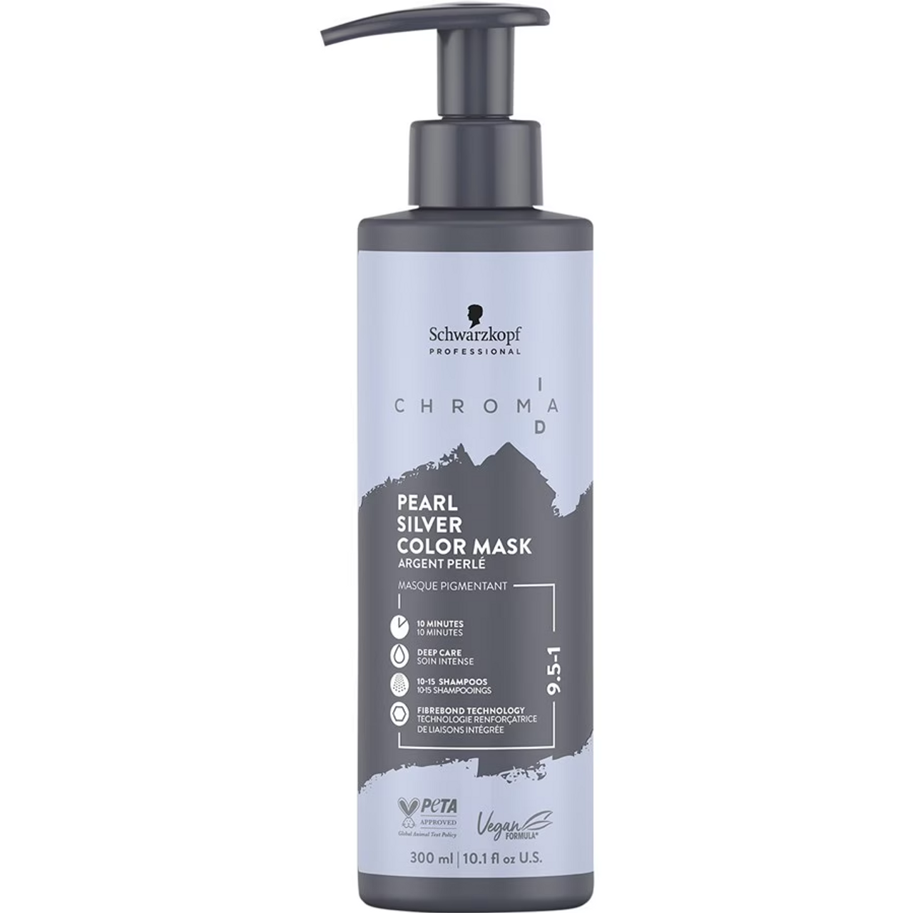 Chroma ID 9.5-1 Pearl Silver Color Mask 300ml