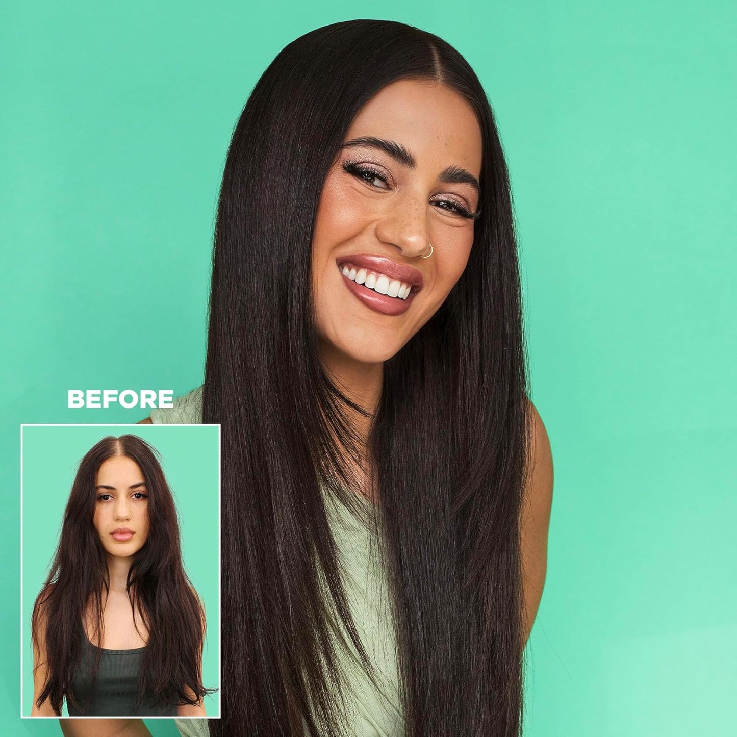 DESIGN.ME Gloss.me Hydrating Shampoo Before After