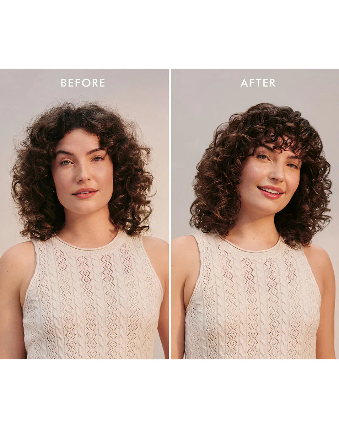 MOROCCANOIL Curl Defining Cream Before After