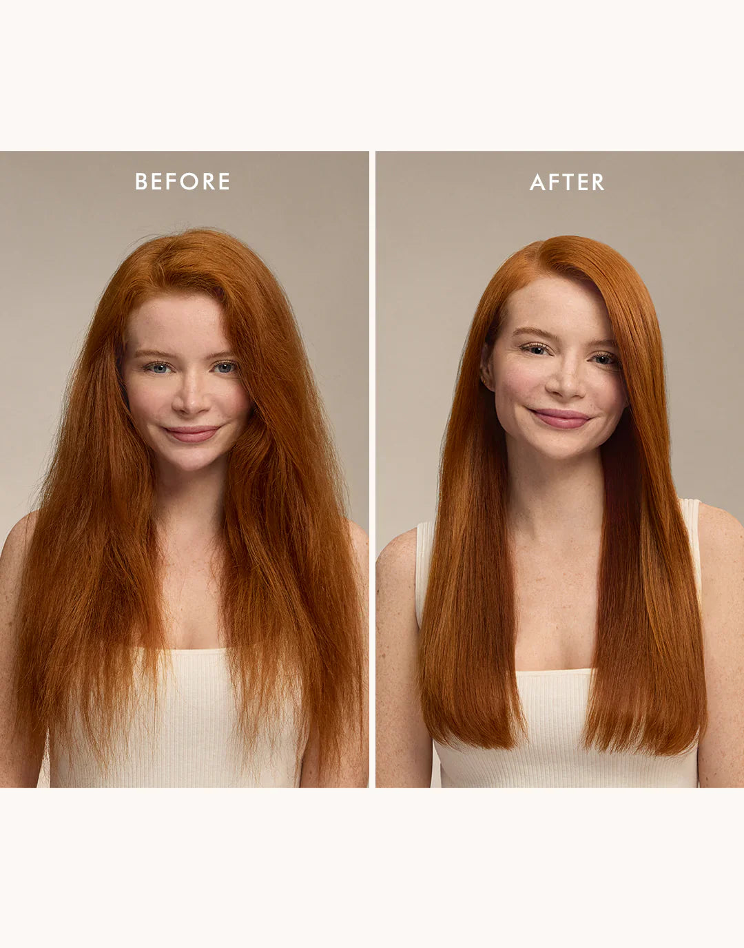 MOROCCANOIL Intense Smoothing Serum Before After