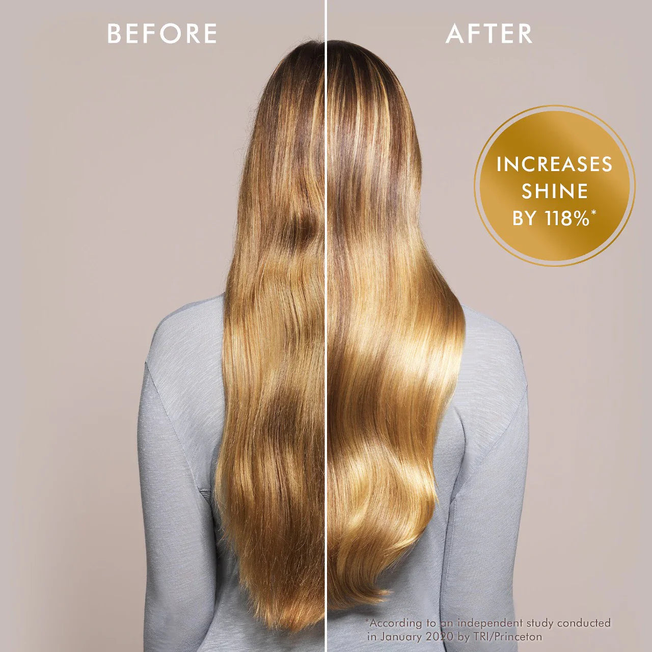 MOROCCANOIL Treatment Oil Light Before After