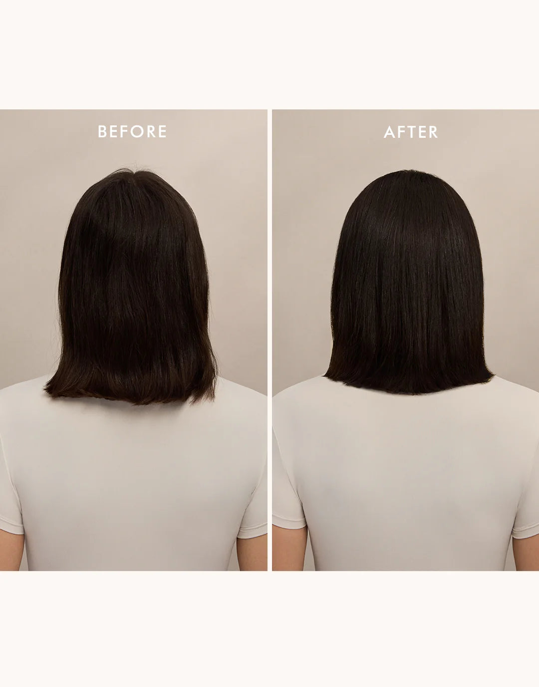 MOROCCANOIL Weightless Hydrating Mask Before After