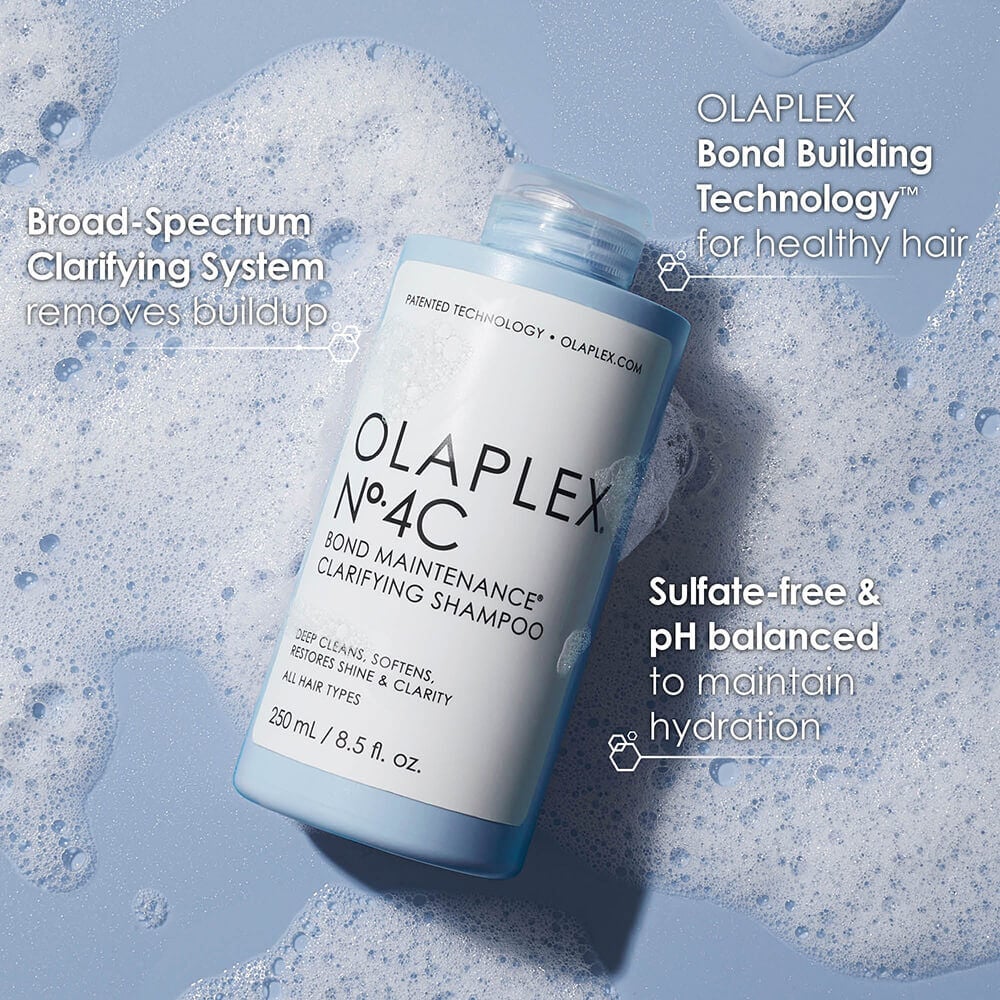 OLAPLEX No.4C Bond Maintenance Clarifying Shampoo benefits