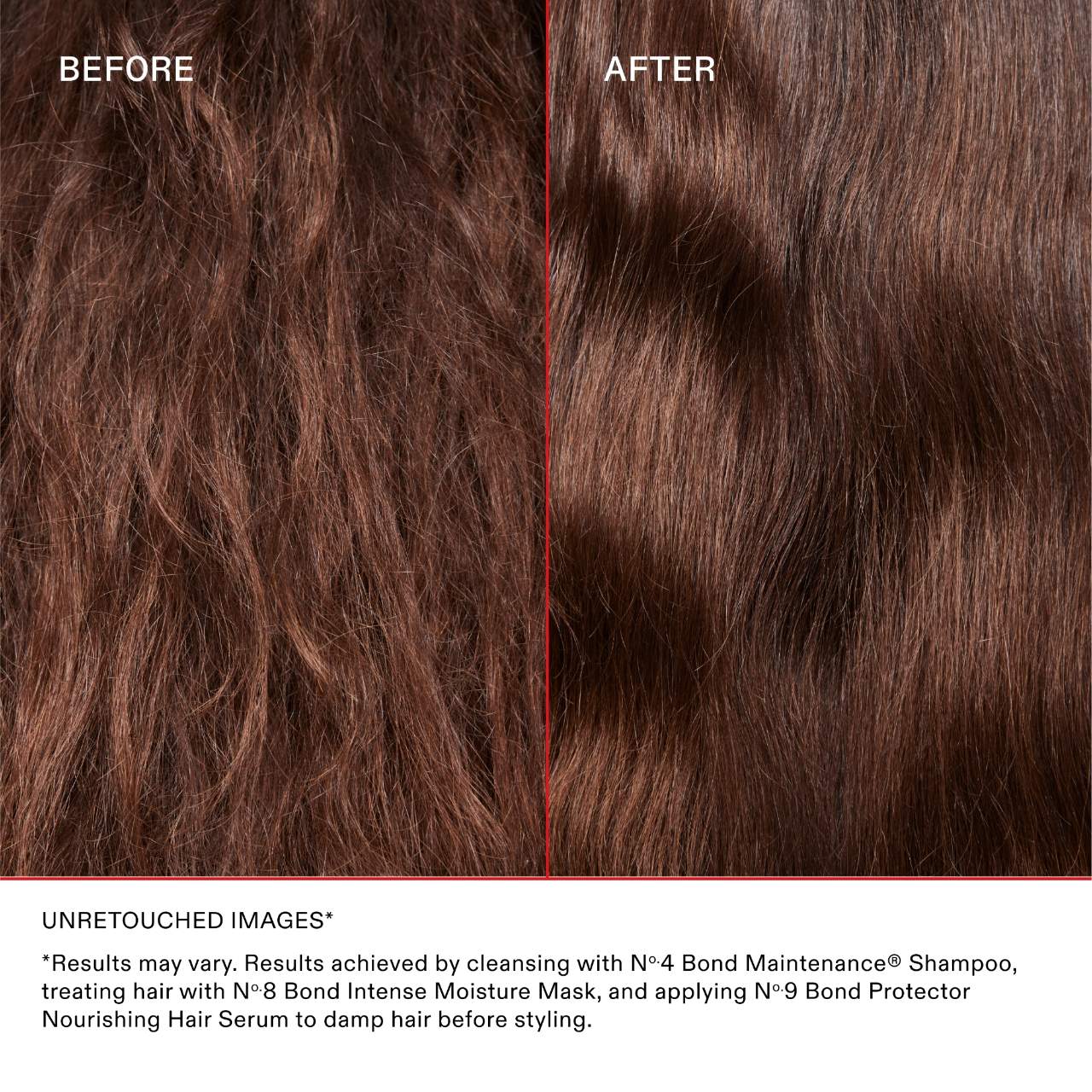 OLAPLEX No.8 Bond Intense Moisture Mask Before After