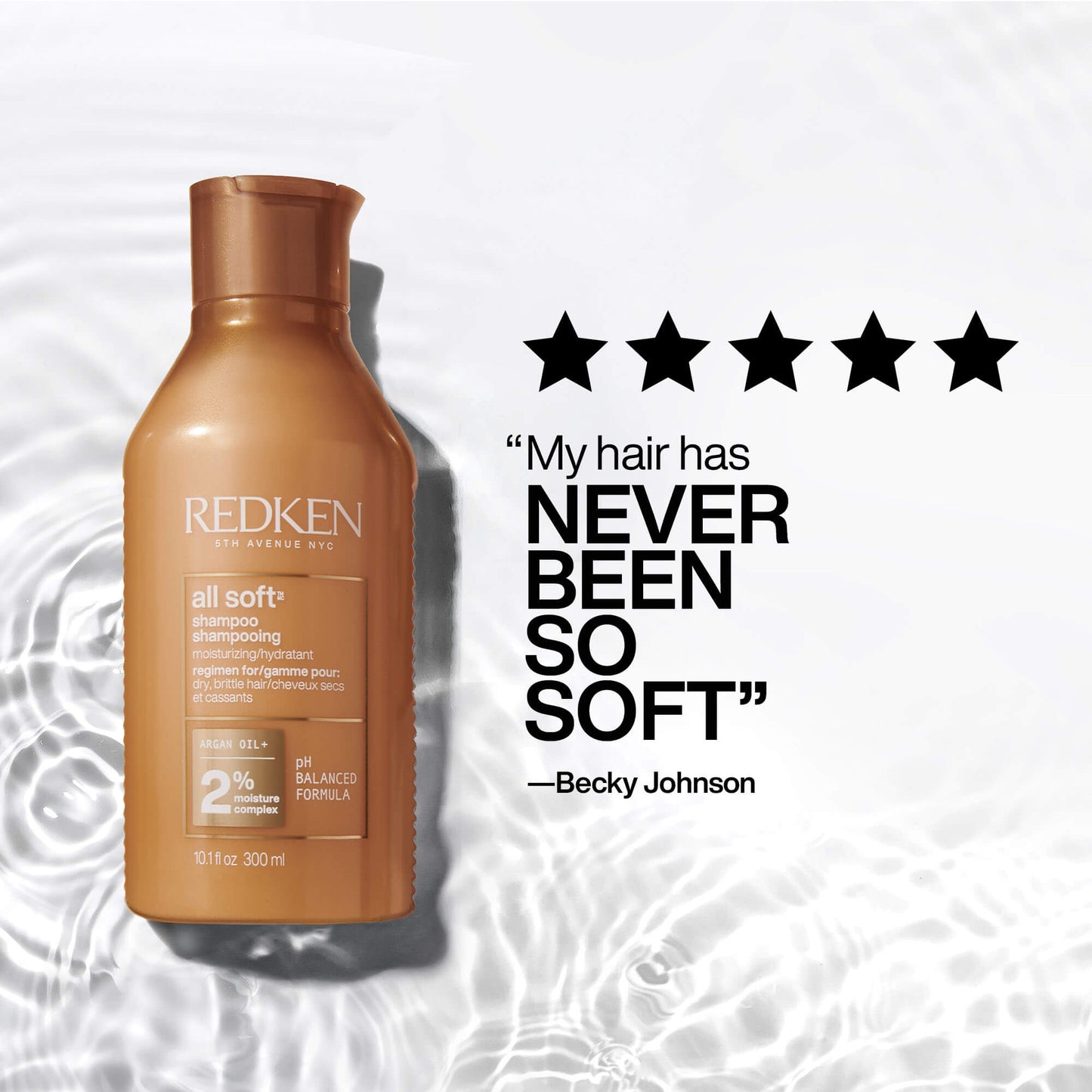 REDKEN All Soft Moisturizing Shampoo testimonial