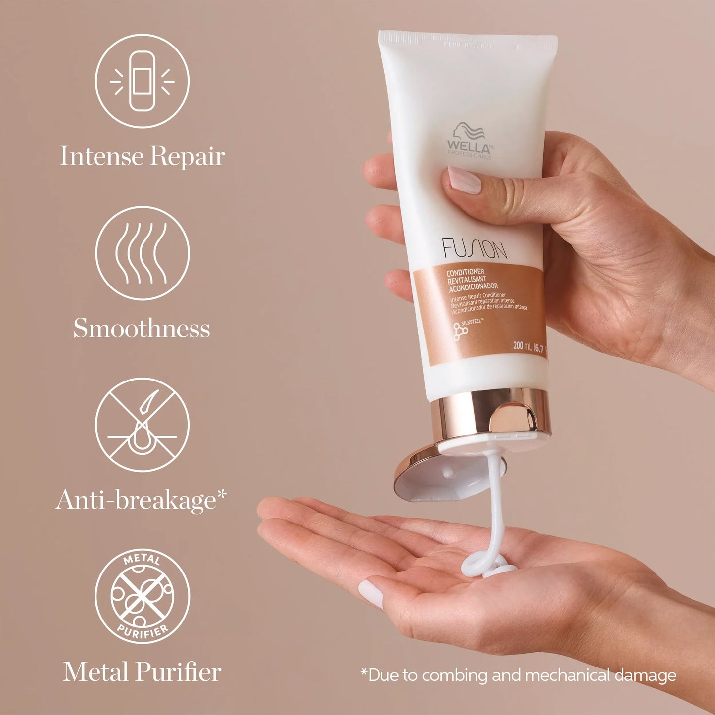 WELLA Fusion Intense Repair Conditioner benefits