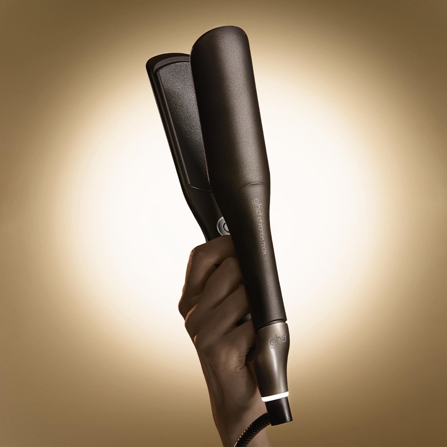 GHD Chronos Max Wide Plate 2" Styler Black