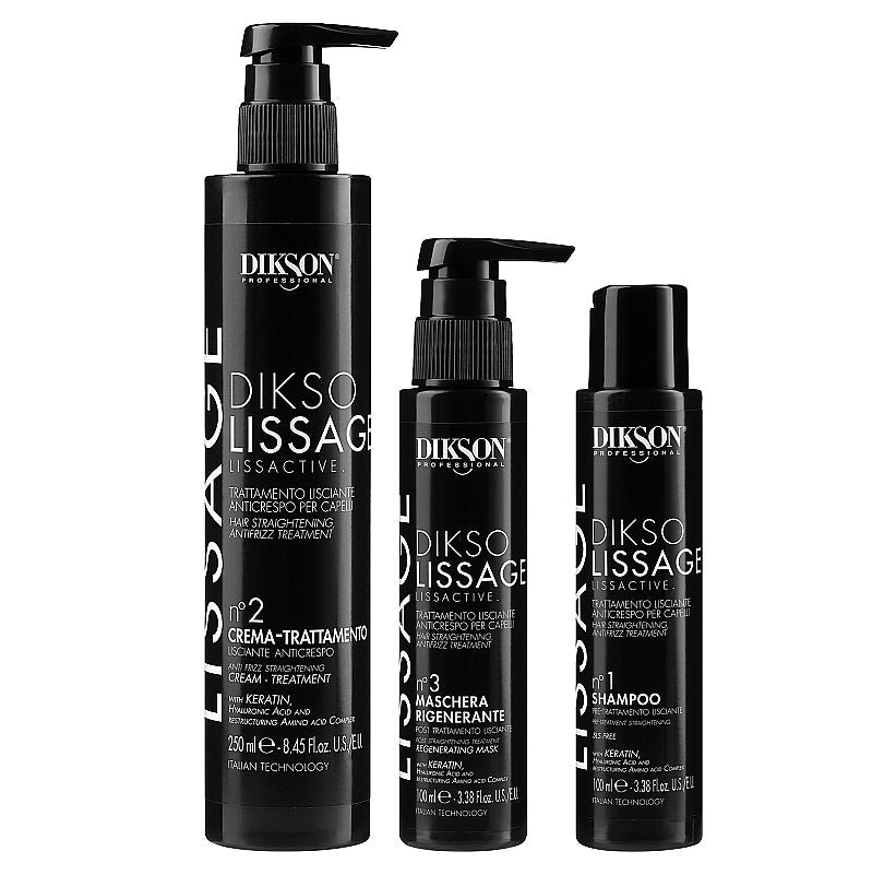 DIKSON Dikso Lissage Straightening Antifrizz Treatment Mini Kit