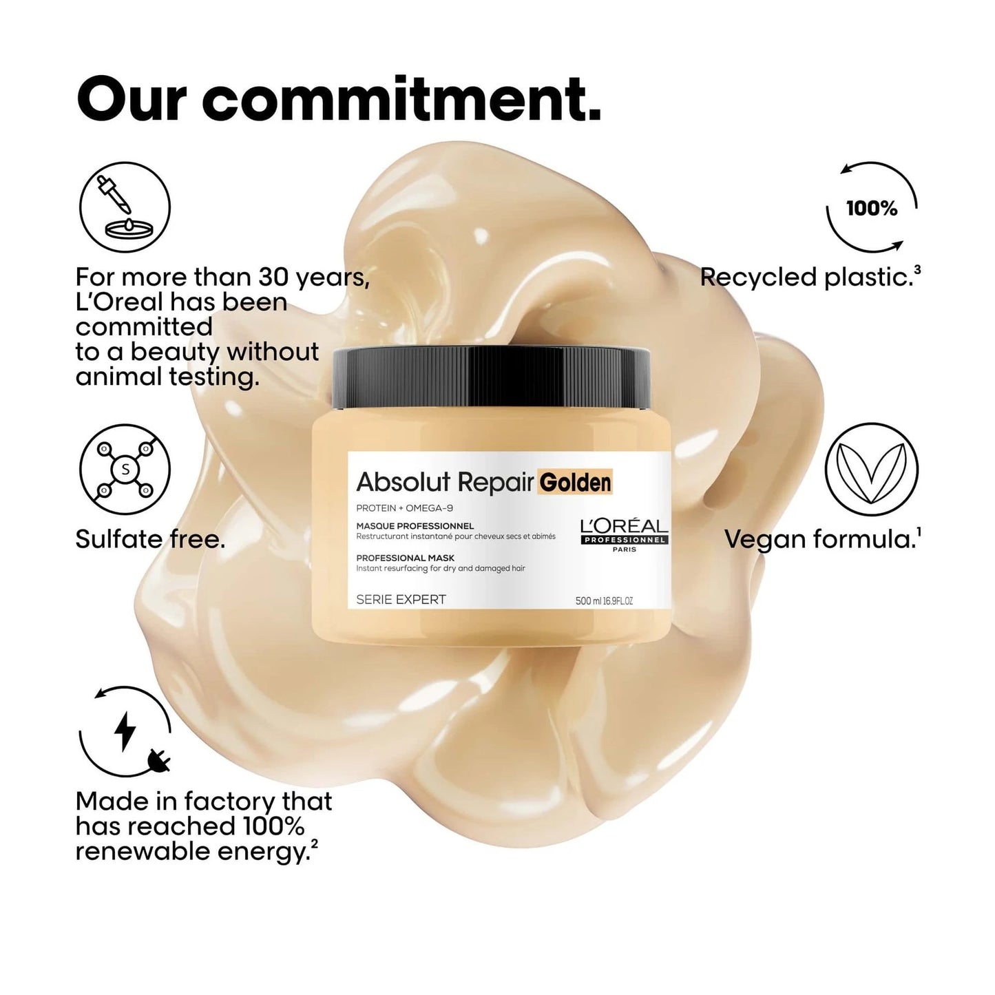 L'ORÉAL Absolut Repair Protein + Gold Quinoa Golden Mask