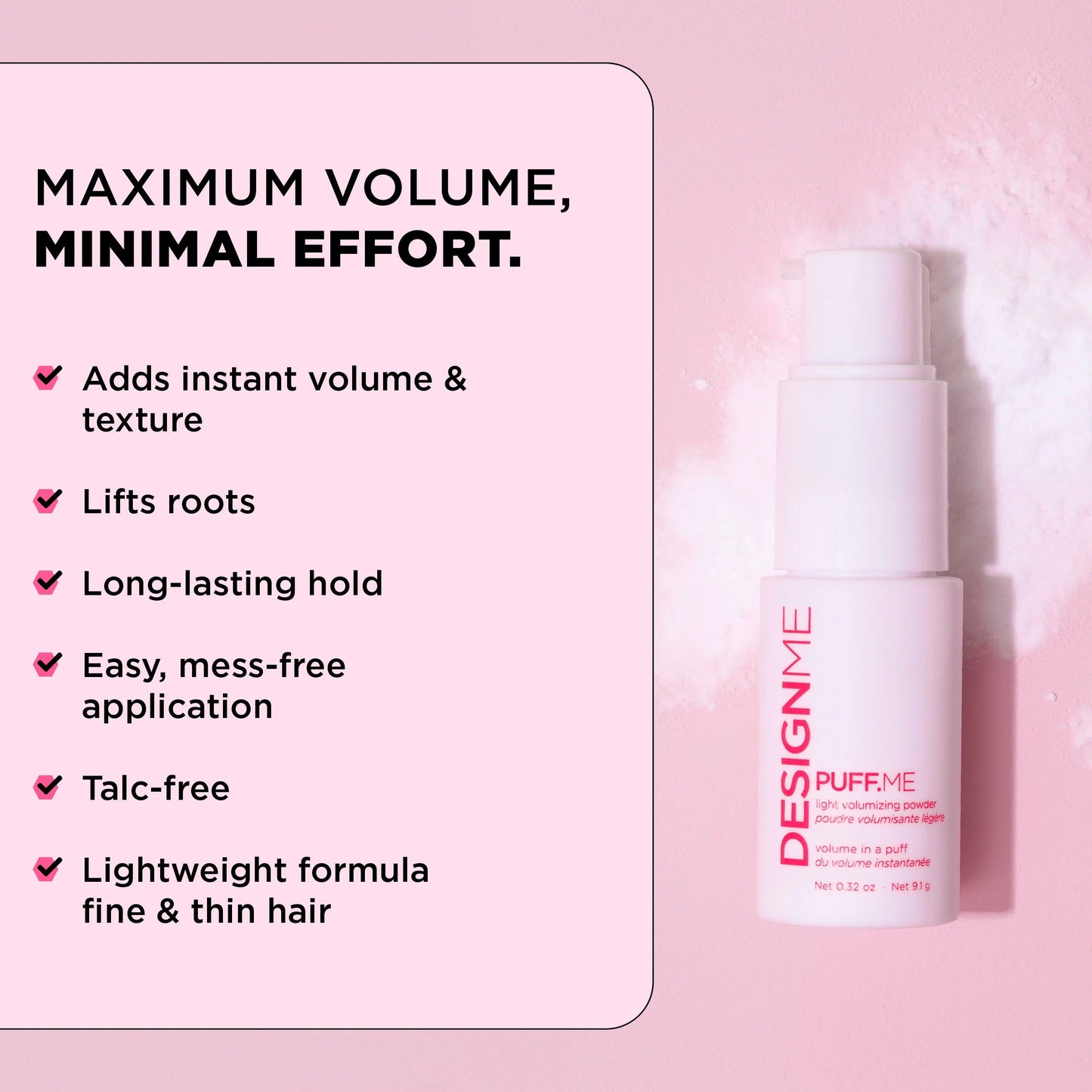 DESIGNME Puff.me Light Volumizing Powder