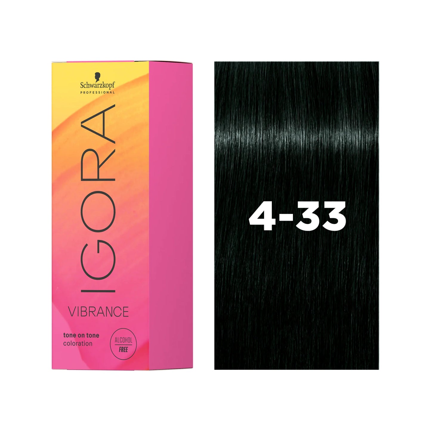 IGORA VIBRANCE Demi-Permanent Hair Color 4-33 Medium Brown Matte Extra
