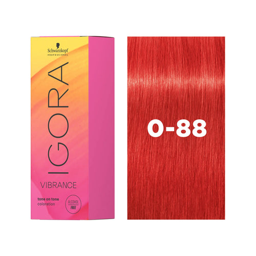 Load image 1 in gallery view. IGORA VIBRANCE Demi-Permanent 0-88 Red Concentrate