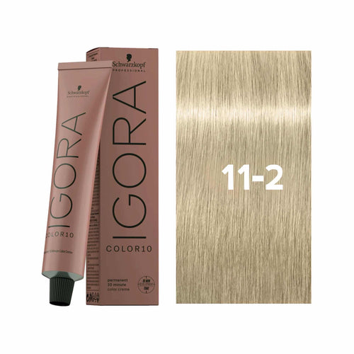 Load image 1 in gallery view. IGORA COLOR10 11-2 Super Blonde Ash