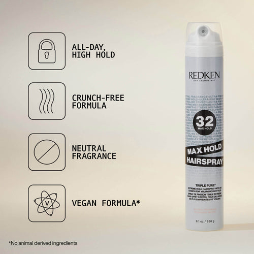 Load image 1 in gallery view. REDKEN Max Hold Hairspray Neutral Fragrance