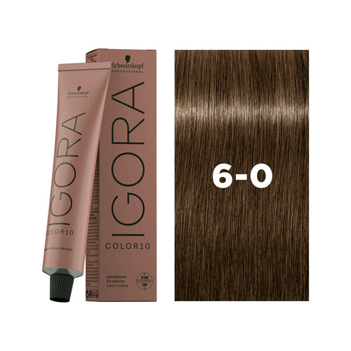 Load image 1 in gallery view. IGORA COLOR10 6-0 Dark Blonde Natural