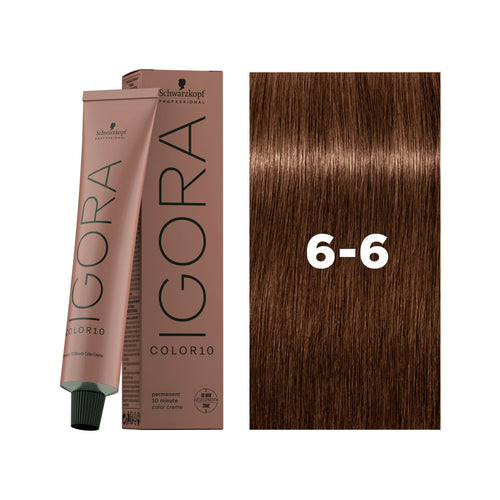 Load image 1 in gallery view. IGORA COLOR10 6-6 Dark Blonde Chocolate