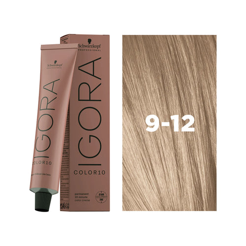 Load image 1 in gallery view. IGORA COLOR10 9-12 Extra Light Cendré Ash