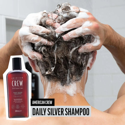 Load image 1 in gallery view. AMERICAN CREW Daily Silver Shampoo Men