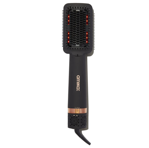 Load image 1 in gallery view. AMIKA Double Agent 2-in-1 Blow Dryer + Straightening Brush
