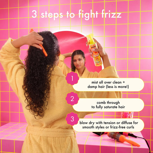 Load image 1 in gallery view. AMIKA Frizz-Me-Not Hydrating Anti-Frizz Treatment how to use
