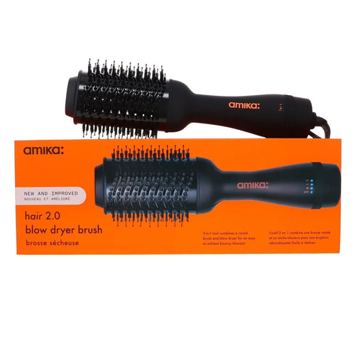 Load image 1 in gallery view. AMIKA Hair Blow Dryer Brush 2.0 with box