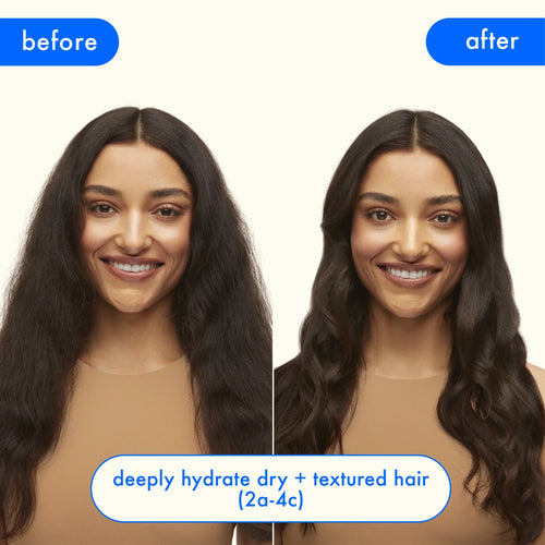 Load image 1 in gallery view. AMIKA Hydro Rush Intense Moisture Conditioner Before After