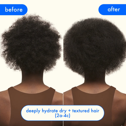 Load image 1 in gallery view. AMIKA Hydro Rush Intense Moisture Conditioner Before After