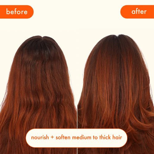 Load image 1 in gallery view. AMIKA Hydro Rush Intense Moisture hair Mask Before After