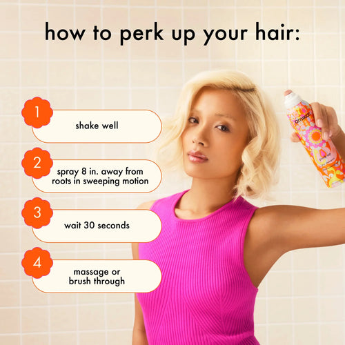 Load image 1 in gallery view. AMIKA Perk Up Dry Shampoo how to use