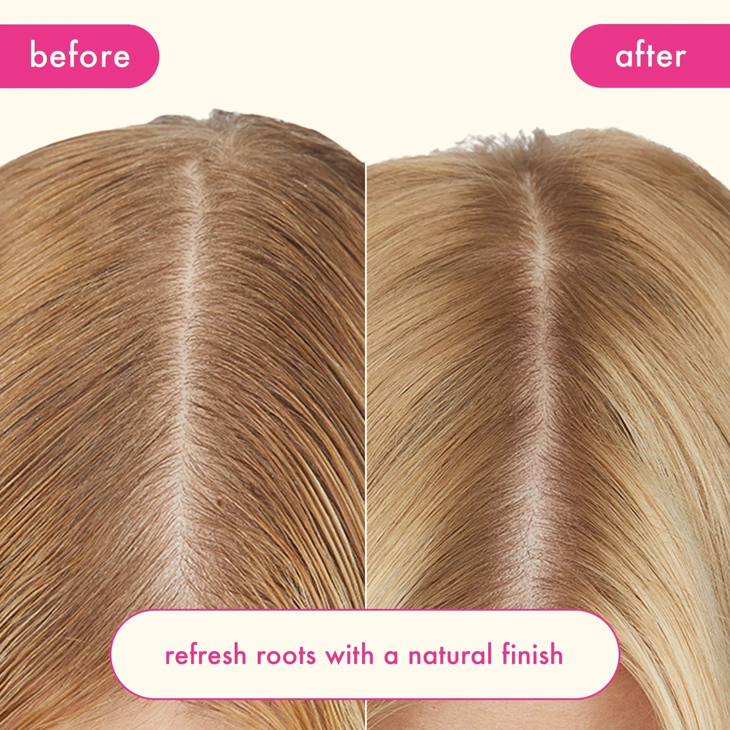 AMIKA Perk Up Plus Extended Dry Shampoo Before After