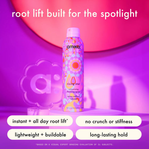 Load image 1 in gallery view. AMIKA Rising Star Volumizing Finishing Spray benefits
