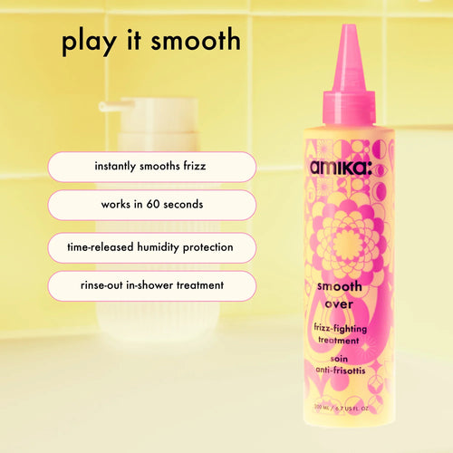 Load image 1 in gallery view. AMIKA Smooth Over Frizz-Fighting Treatment benefits