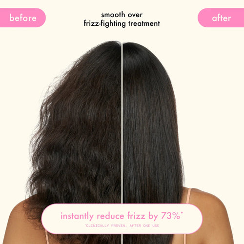 Load image 1 in gallery view. AMIKA Smooth Over Frizz-Fighting Treatment Before After