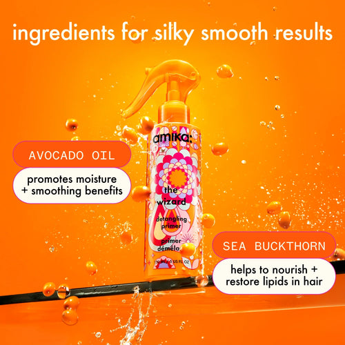 Load image 1 in gallery view. AMIKA The Wizard Detangling Primer key ingredients