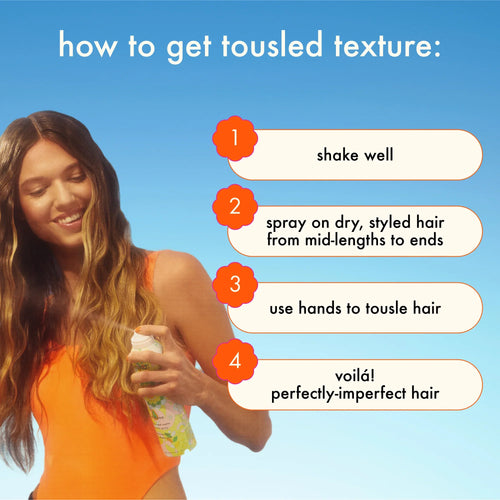 Load image 1 in gallery view. AMIKA Un.Done Texture Hair Spray how to use