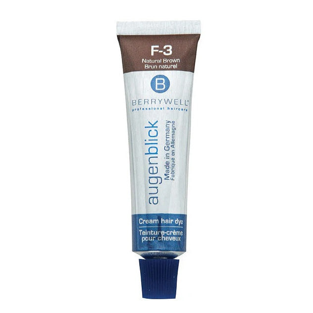 BERRYWELL Augenblick Cream Hair Dye Natural Brown F-3 15ml