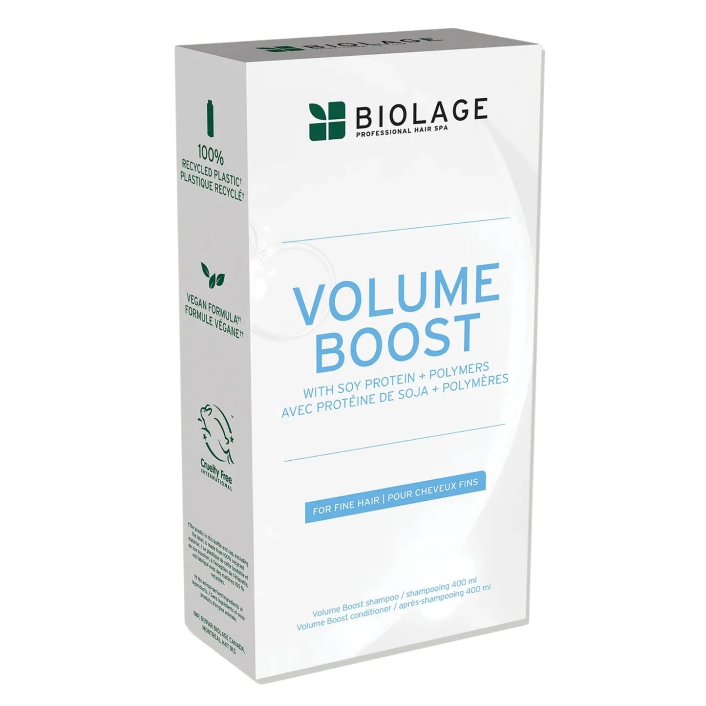 BIOLAGE Volume Boost Shampoo & Conditioner Duo Fine Hair in box