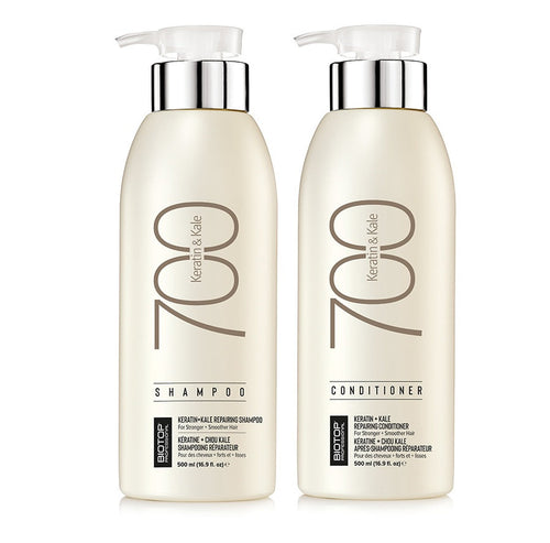 Load image 1 in gallery view. BIOTOP 700 Keratin & Kale ½ Liter Duo 1