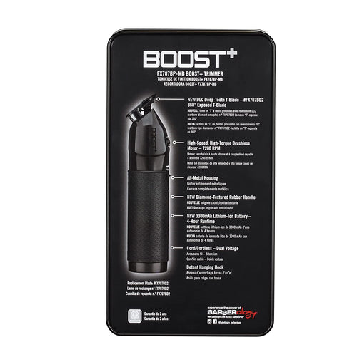 Load image 1 in gallery view. BaBylissPRO Boost+ Outlining Trimmer back of box