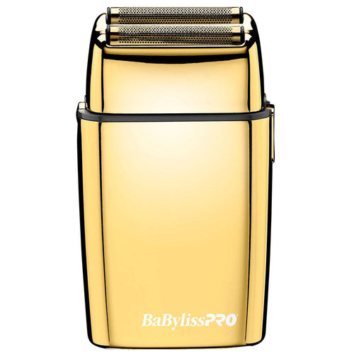 Load image 1 in gallery view. BaBylissPRO Cord/Cordless Metal Double-Foil Shaver Gold