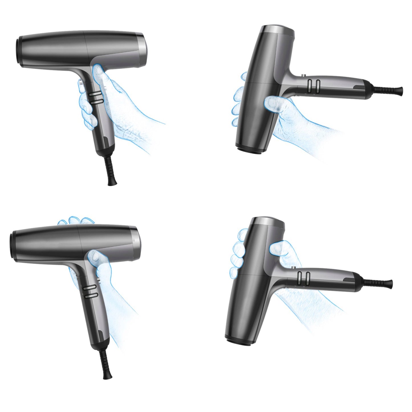 BaBylissPRO Falco Ionic High-Performance Hairdryer 