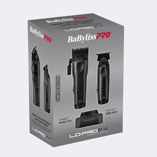 Load image 1 in gallery view. BaBylissPRO LoPROFX Clipper & Trimmer Set in box