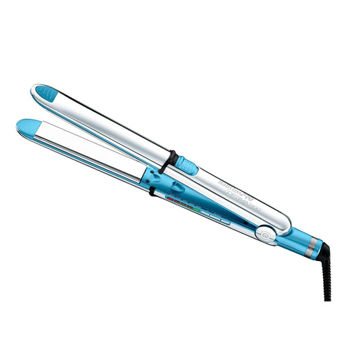 Load image 1 in gallery view. BaBylissPRO Nano Titanium Optima3100 Stainless Steel Flat Iron 1" /25 mm