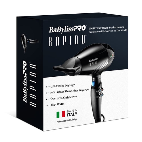 Load image 1 in gallery view. BaBylissPRO Rapido Hairdryer Box