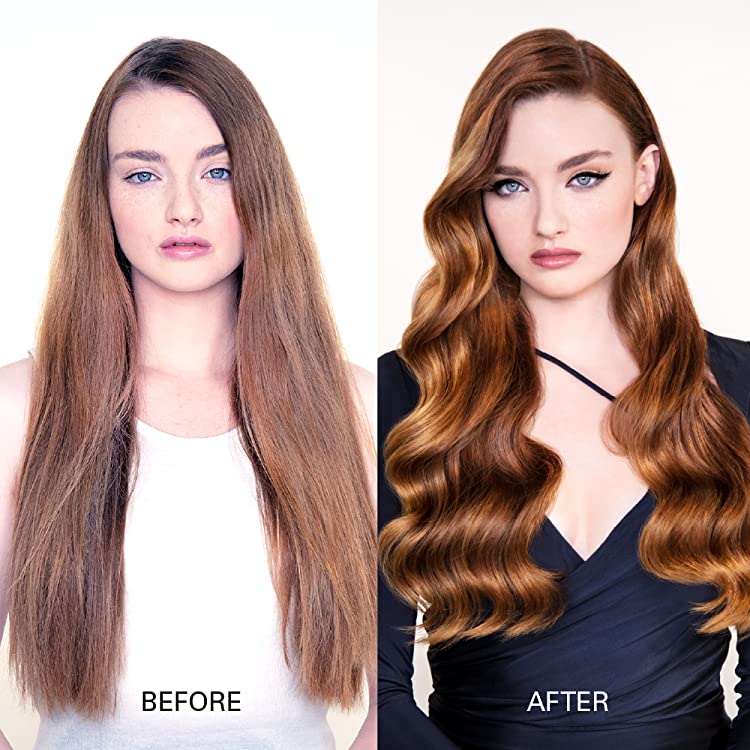 COLOR WOW Extra Mist-ical Shine Spray Before After