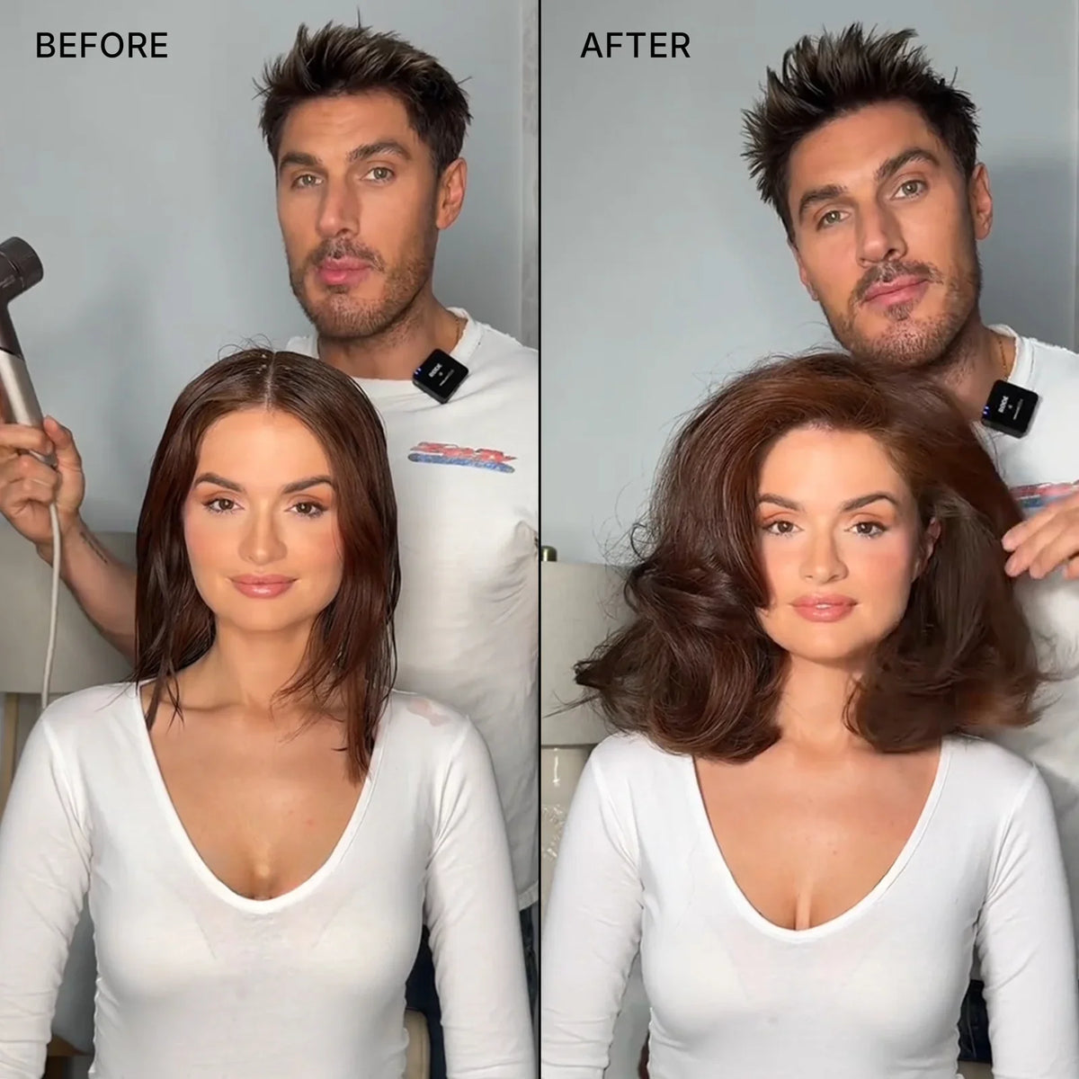COLOR WOW Xtra Large Bombshell Volumizer Before After