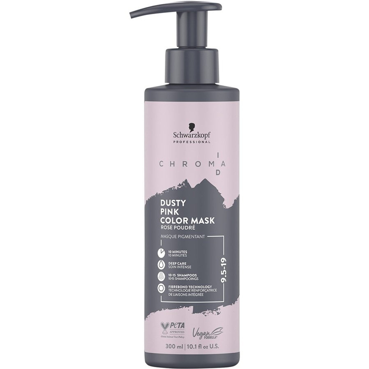 Chroma ID 9.5-19 Dusty Pink Color Mask 300ml